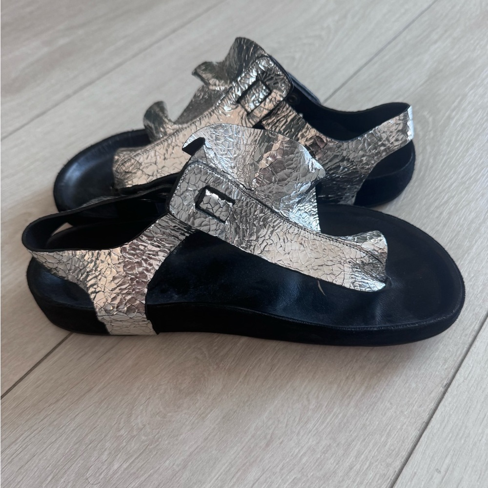 Isabel Marant Sandals 38 Silver - Picture 3 of 4